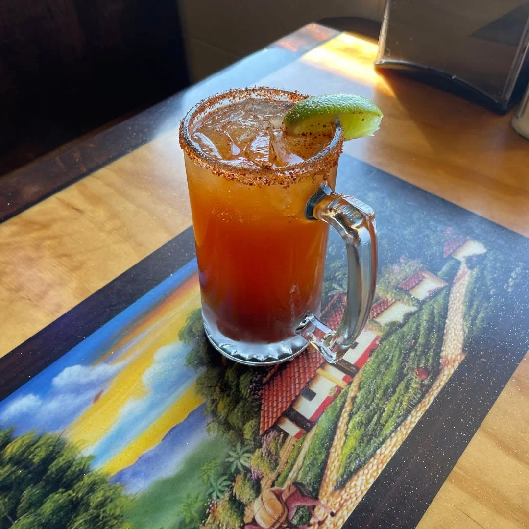 Drink served at Hacienda Tapatio